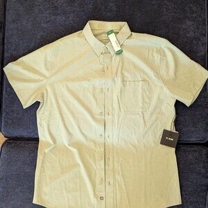 Men's Teal Green Short Sleeve Performance Shirt